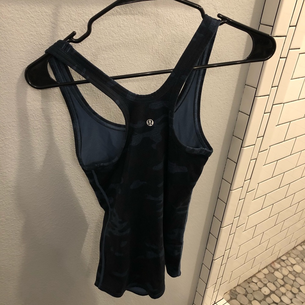 Blue/Navy Camo Tank!